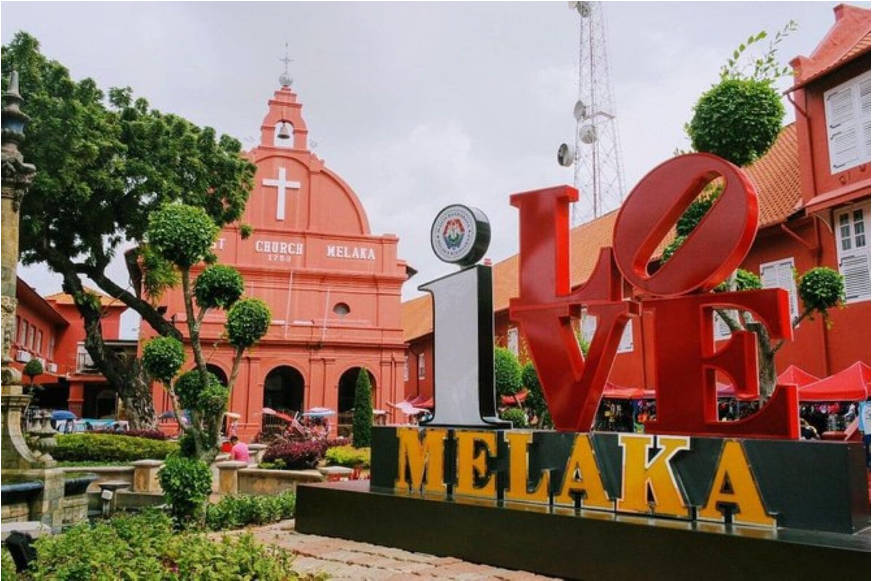 Melaka office - Christ Church and Historic Red Square iconic landmark